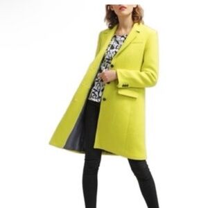 Banana Republic citron long coat